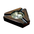 3 Cigar Triangular Lacquer Ashtray